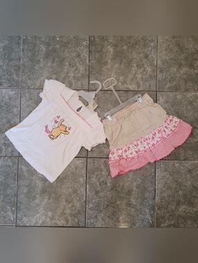 NWT Disney Winnie the Pooh 2pcs baby set size 24m
